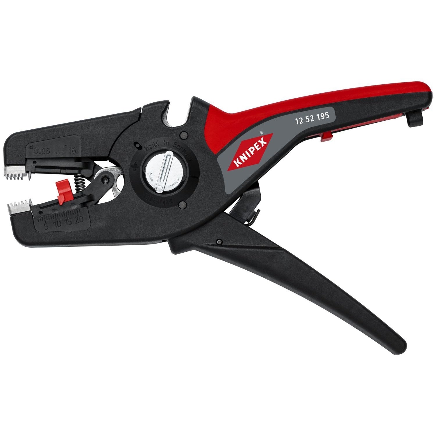 Knipex 12 52 195 PreciStrip16 Automatic Wire Stripper 6-28 AWG