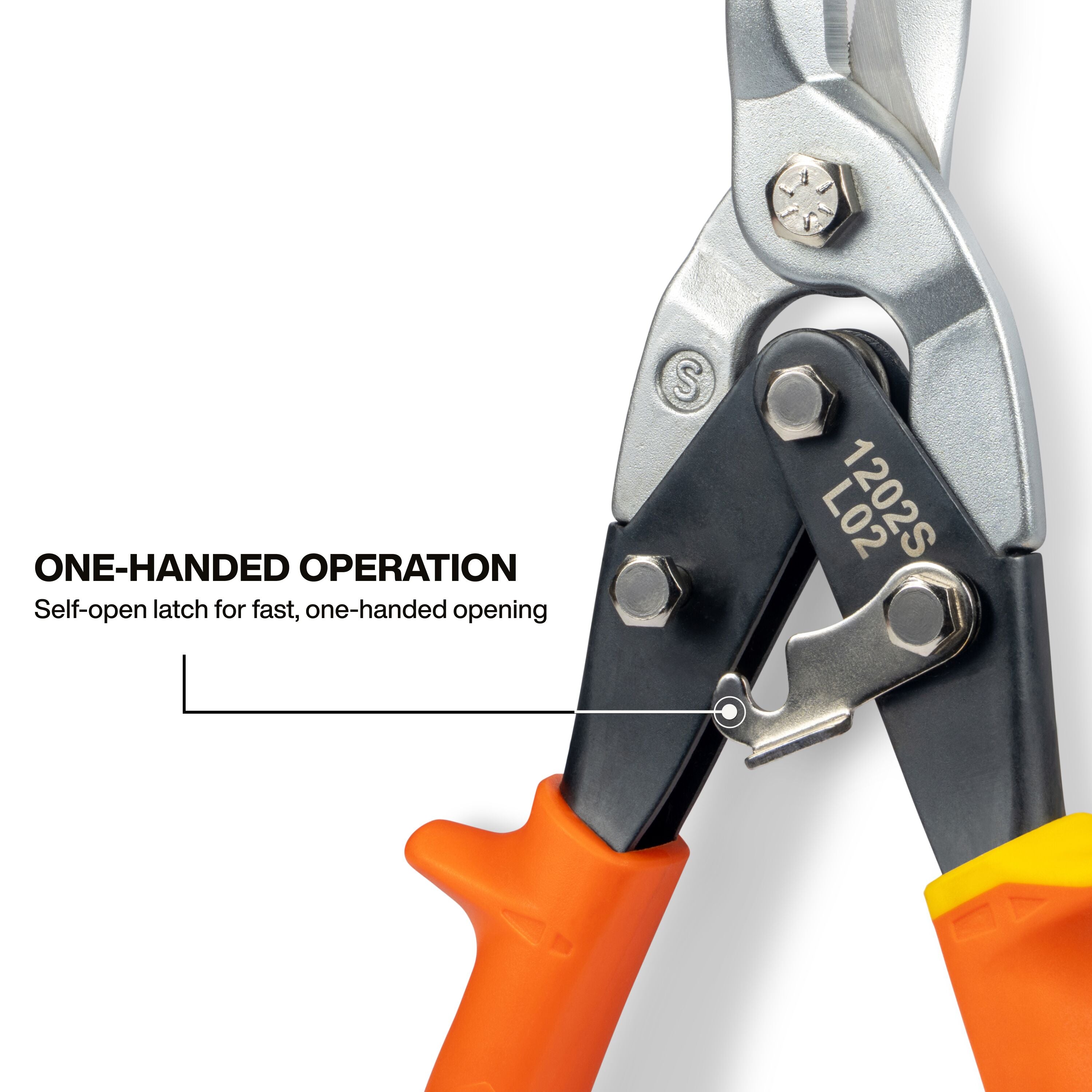Klein Tools 1202S Aviation Snips with Wire Cutter, Straight