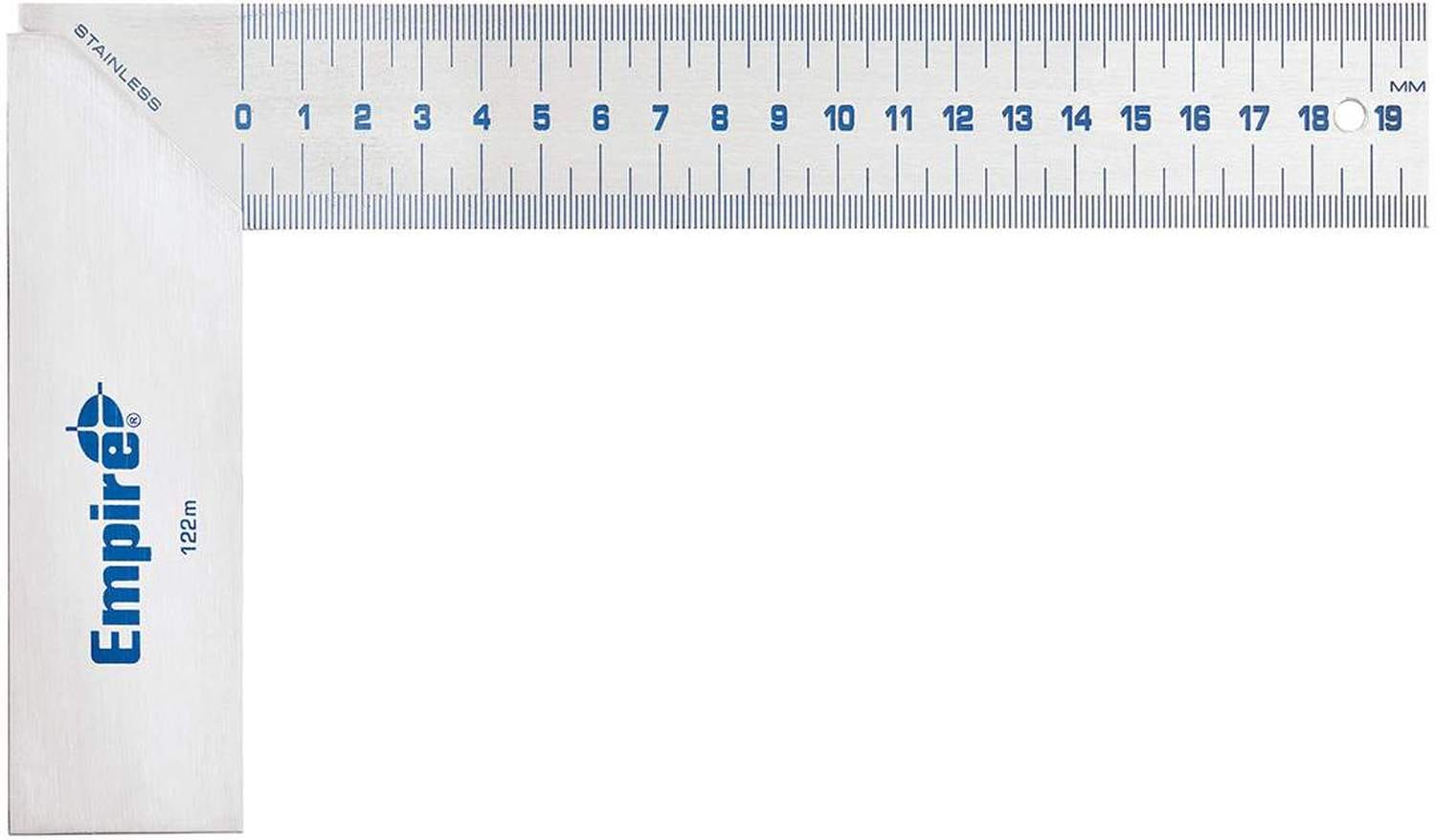 Empire 122 8-in. Heavy Duty Aluminum Try Square