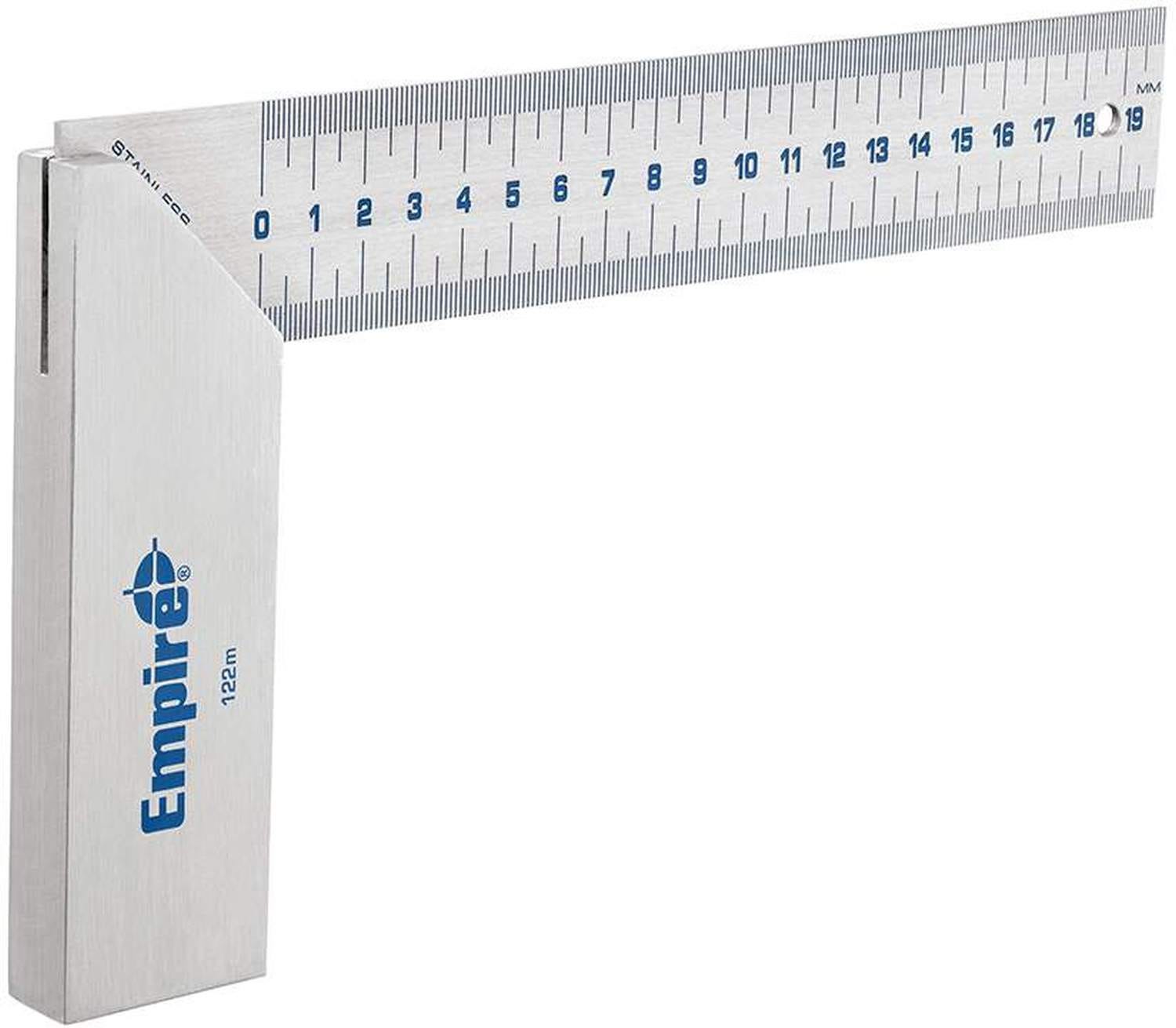 Empire 122 8-in. Heavy Duty Aluminum Try Square