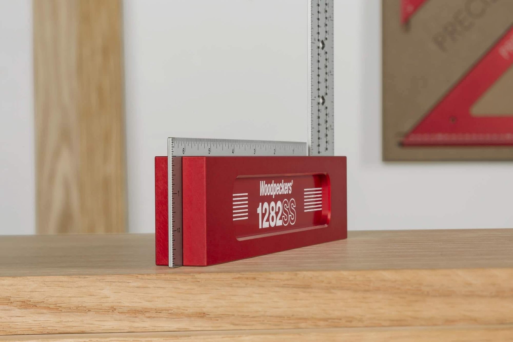 Woodpeckers SSSQ-12-24 Stainless Steel Square, 12 in.