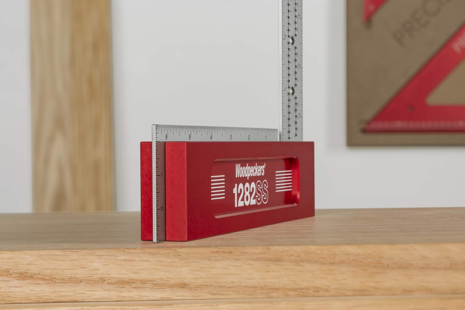 Woodpeckers SSSQ-300-19 Metric Stainless Steel Square, 300mm