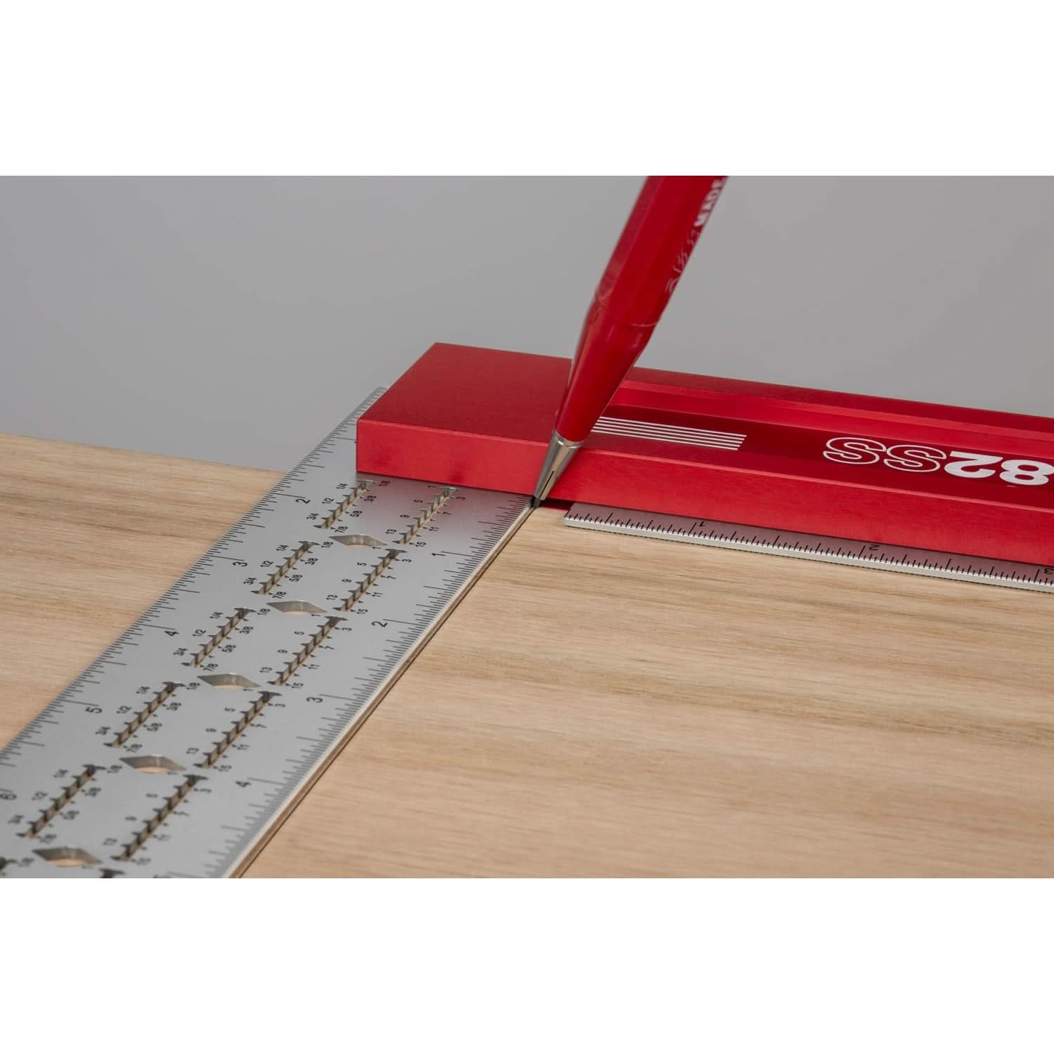 Woodpeckers SSSQ-12-24 Stainless Steel Square, 12 in.