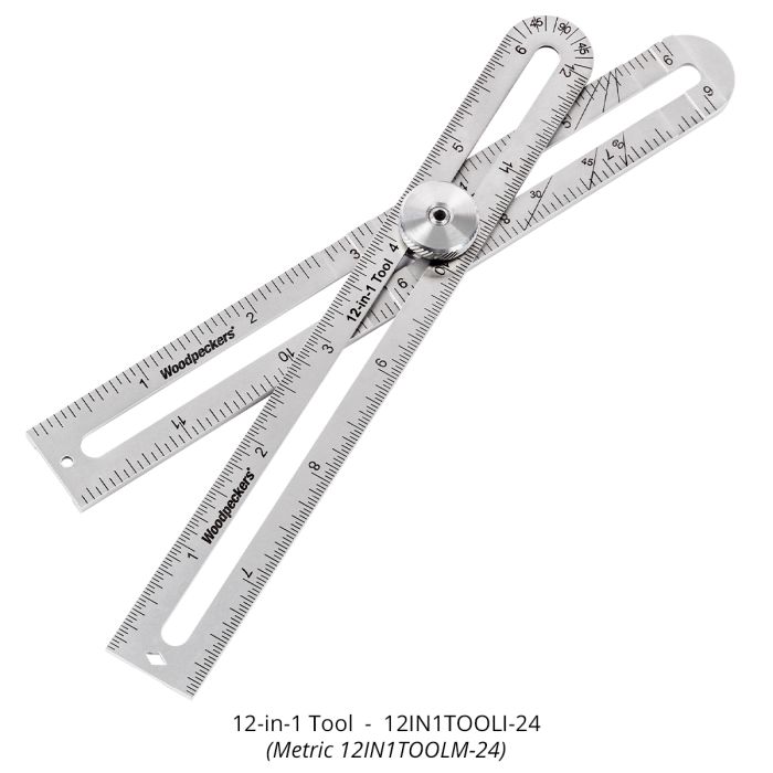 Woodpeckers 12IN1TOOLI-24 12-in-1 Tool, Inch