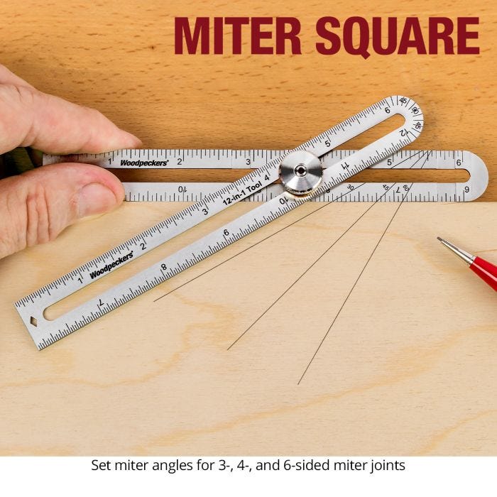 Woodpeckers 12IN1TOOLI-24 12-in-1 Tool, Inch