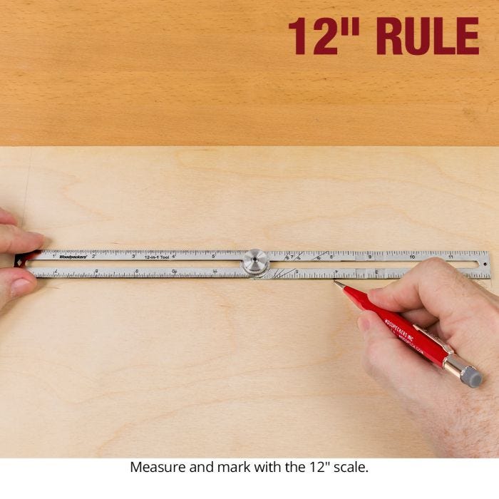 Woodpeckers 12IN1TOOLI-24 12-in-1 Tool, Inch