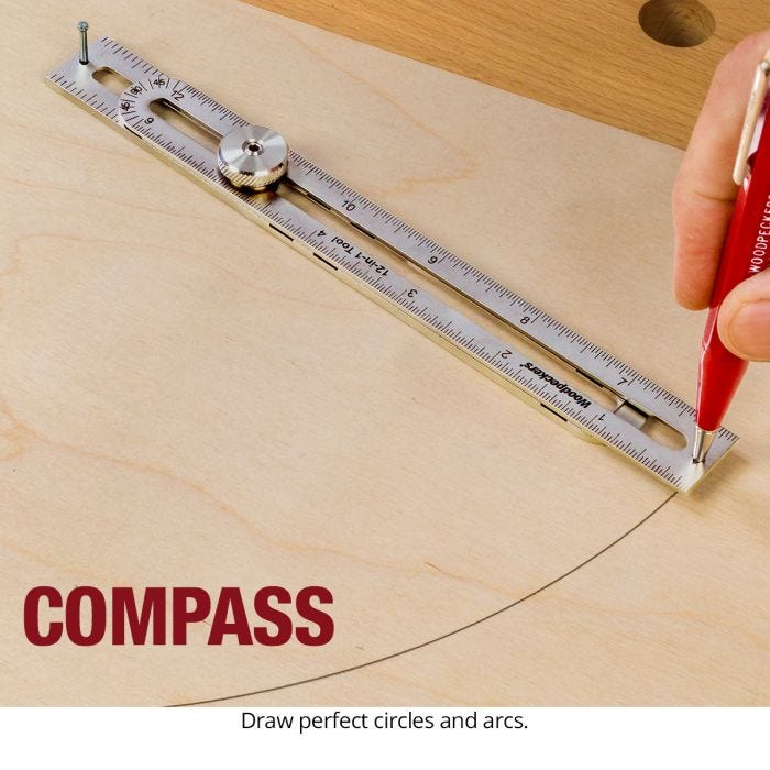 Woodpeckers 12IN1TOOLI-24 12-in-1 Tool, Inch