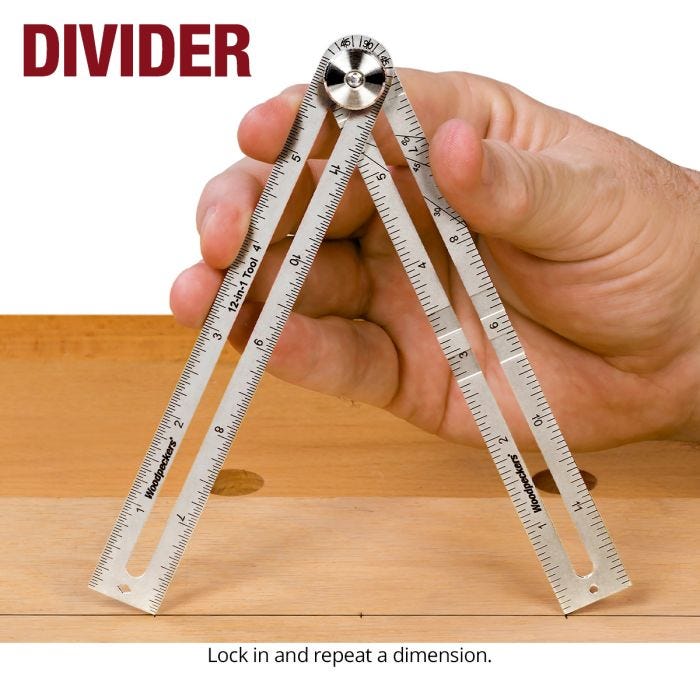 Woodpeckers 12IN1TOOLI-24 12-in-1 Tool, Inch
