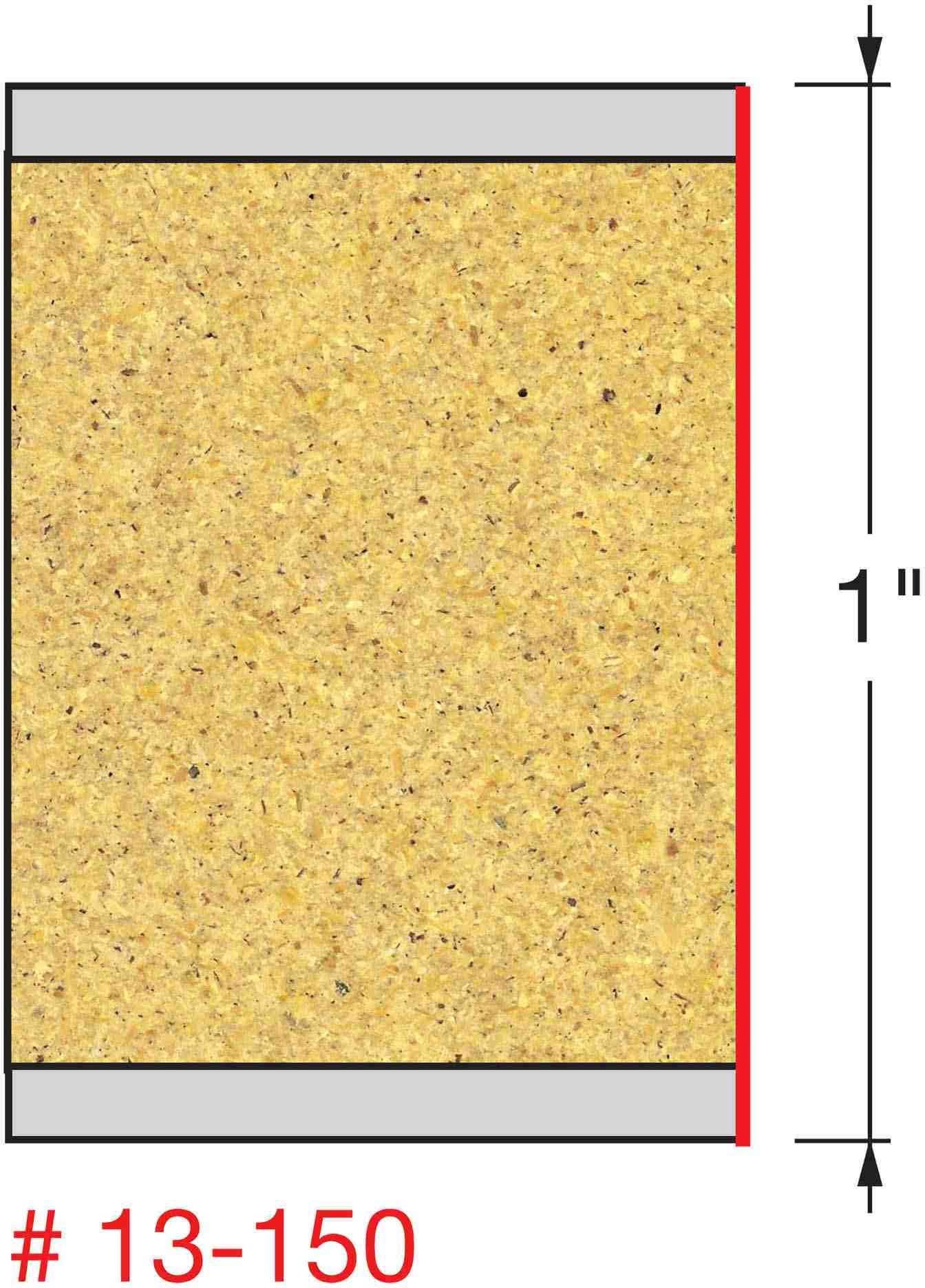 Freud 13-150 23/32-Inch Super Hook Straight Router Bit