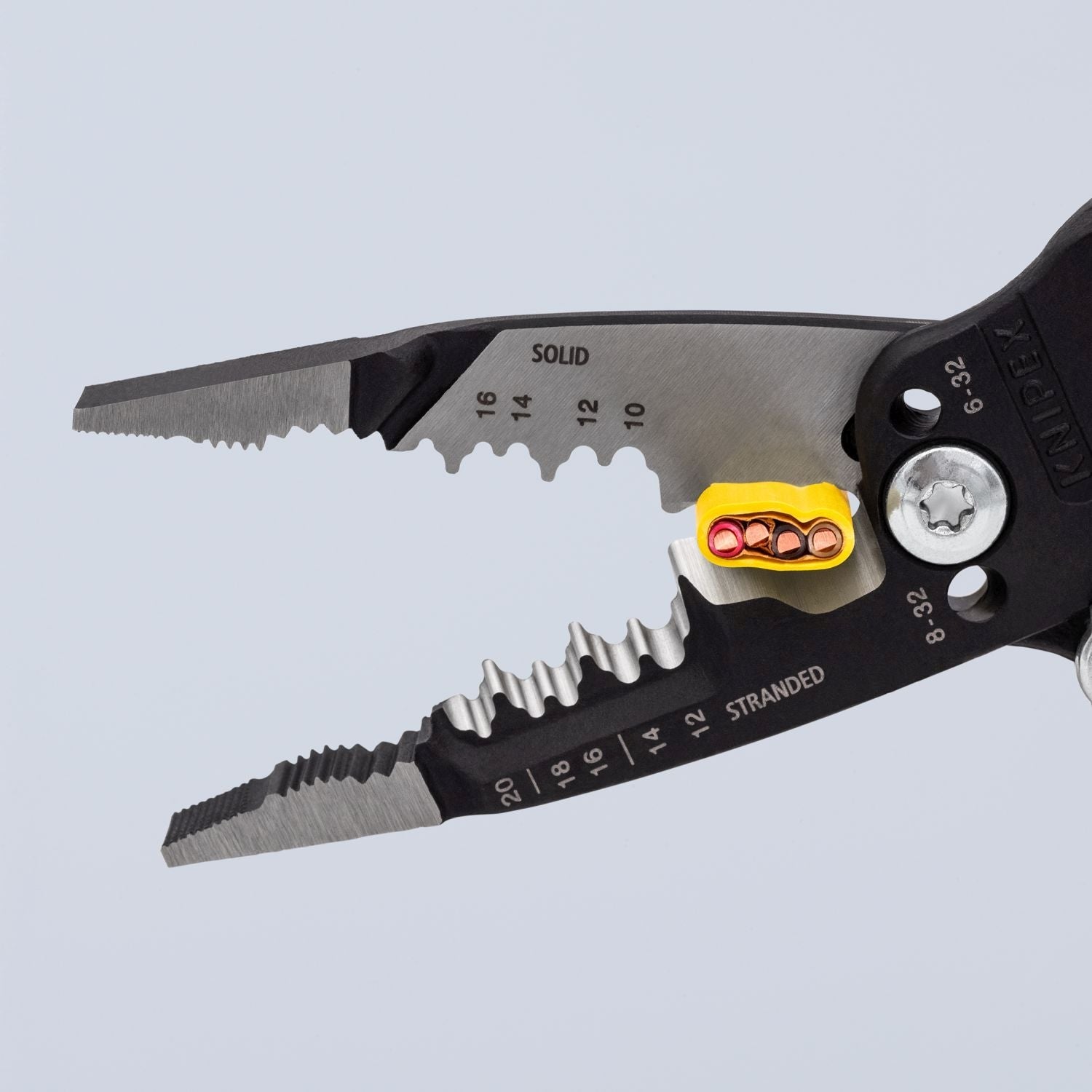 Knipex 13 71 8 Forged Wire Stripper 20-10 AWG