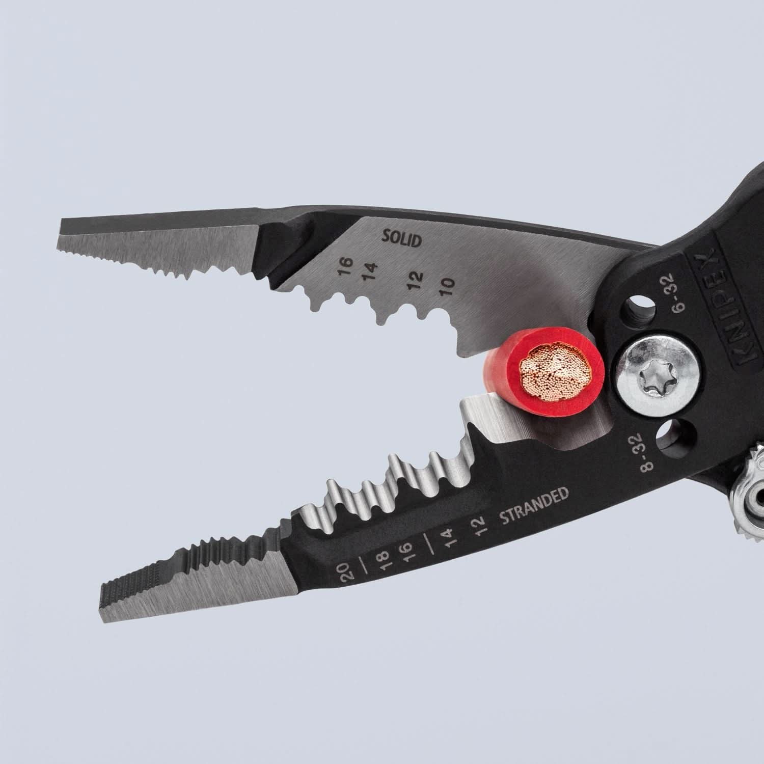 Knipex 13 71 8 Forged Wire Stripper 20-10 AWG – Tool Nut