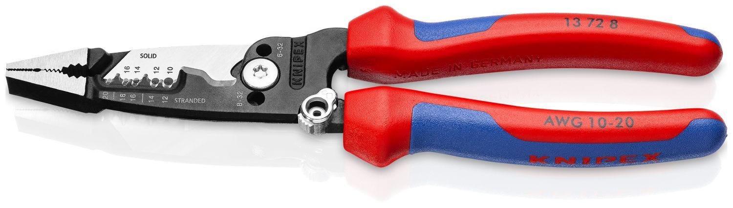 Knipex 13 72 8 Forged 20-10 AWG Wire Stripper