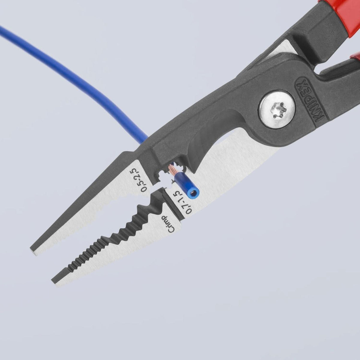 Knipex 13 81 200 6-in-1 Electrical Installation Pliers-Metric Wire
