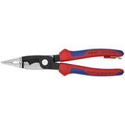 Knipex 13 82 8 T BKA 6-in-1 Electrical Installation Pliers 12 and 14 AWG-Tethered Attachment