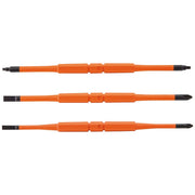 Klein Tools 13157INSP Insulated Double-Ended Screwdriver Blades (3-Pack)