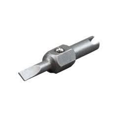 Klein Tools 13231 Replacement Bits, 1/8-Inch Slotted and Schrader&reg;