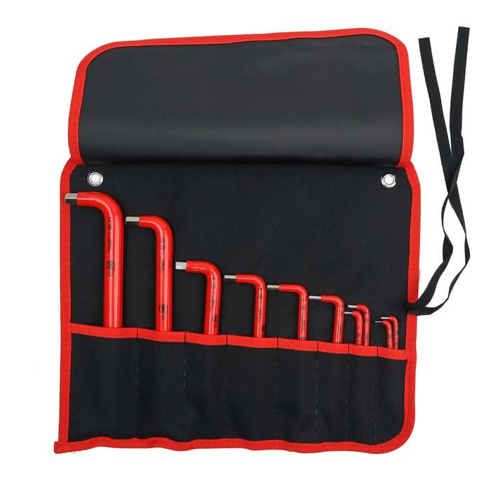 Wiha 13693 10-Piece Insulated Hex L-Key Set