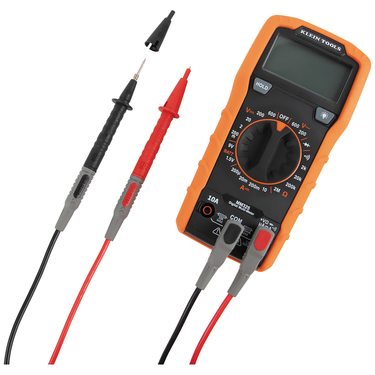 Klein 13737 replacement lead heads attached to test leads