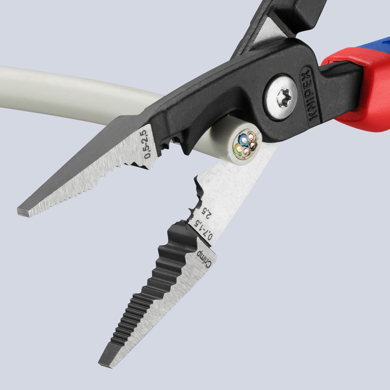 6-in-1 Electrical Installation Pliers-Metric Wire