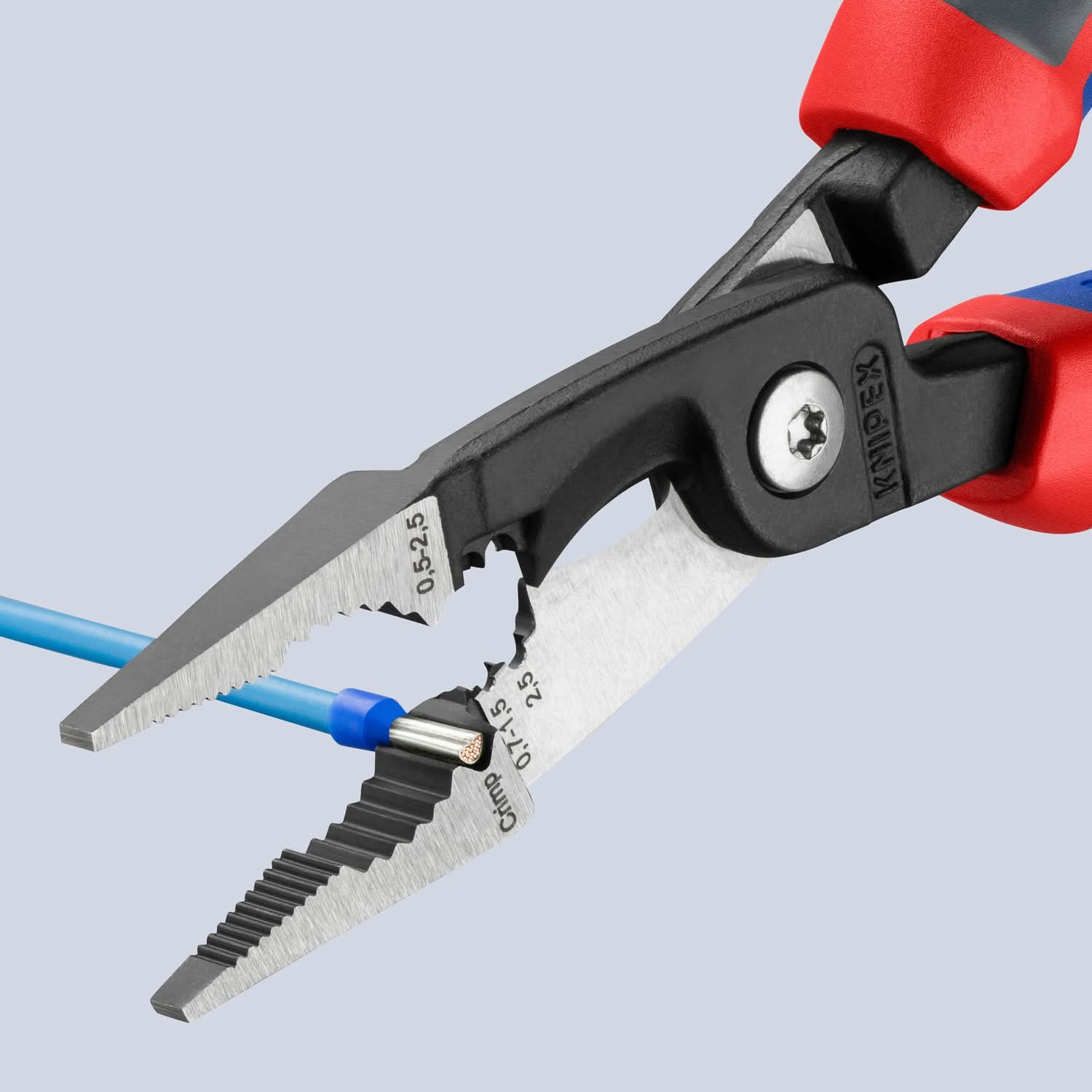 6-in-1 Electrical Installation Pliers-Metric Wire