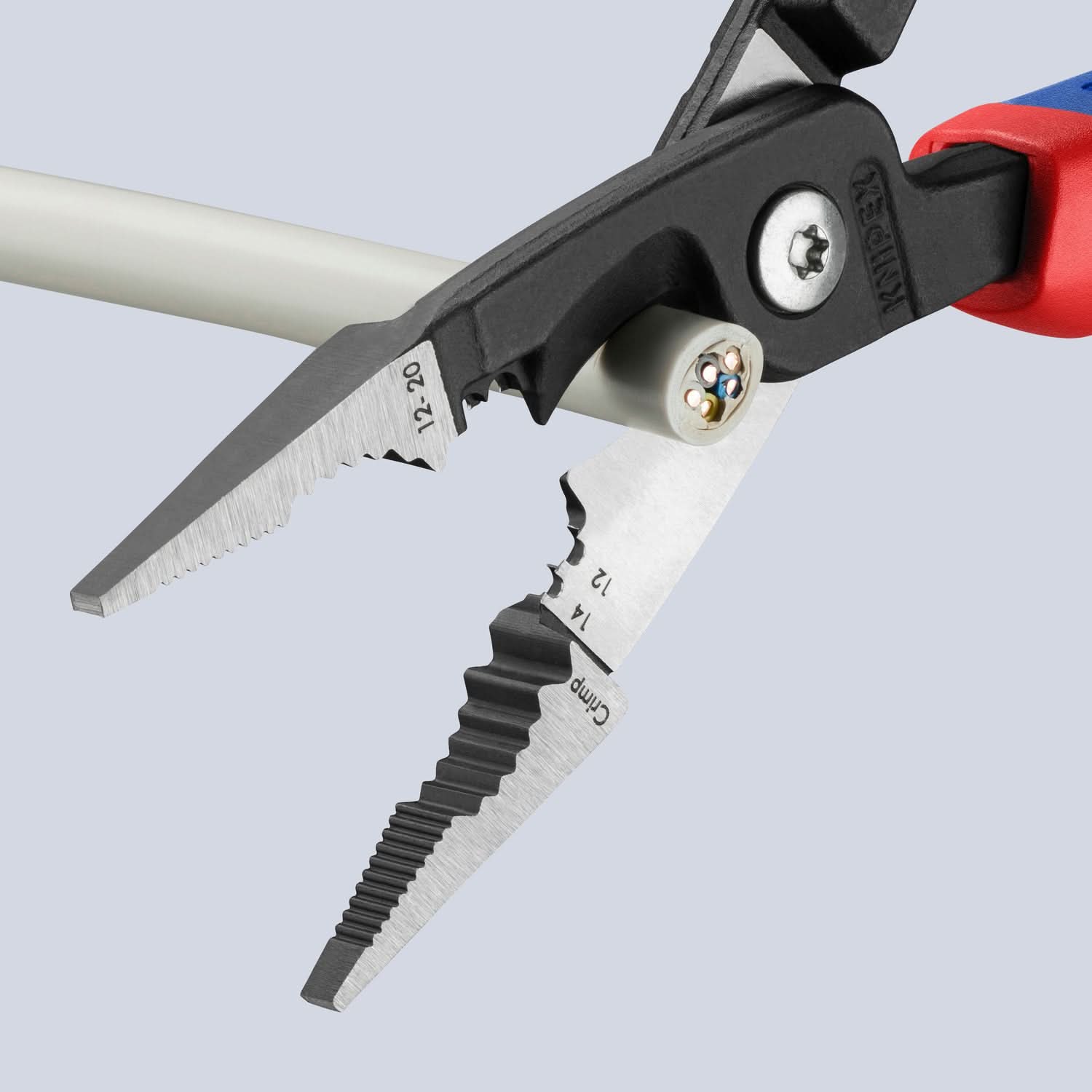 6-in-1 Electrical Installation Pliers 12 and 14 AWG