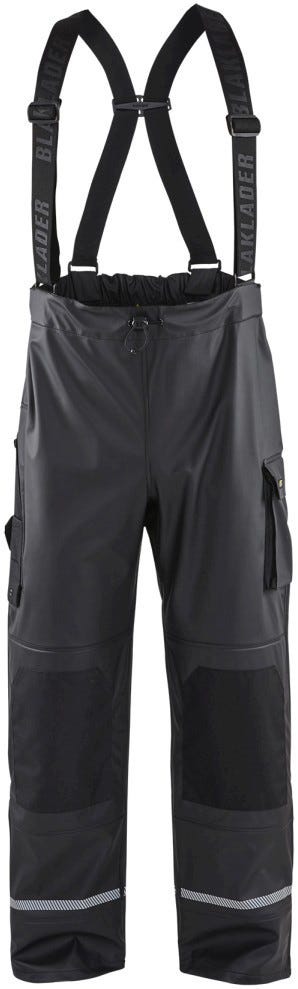 Blaklader 13872003 Rain Pants with Reflective Details, Black