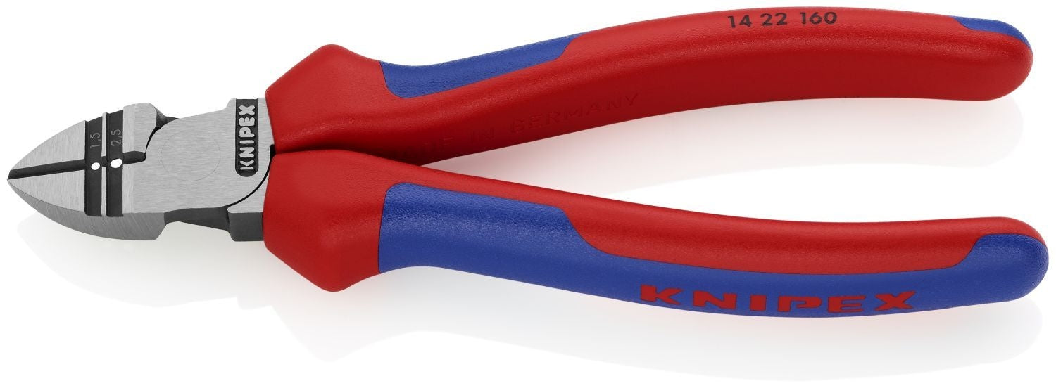 Knipex 14 22 160 Diagonal Cutting Pliers with Stripper