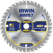 Irwin 14023 Marathon Cordless Circular Saw Blade 6-1/2-in. 40T