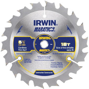 Irwin 14027 Marathon Cordless Circular Saw Blade 5-1/2-in. 18T