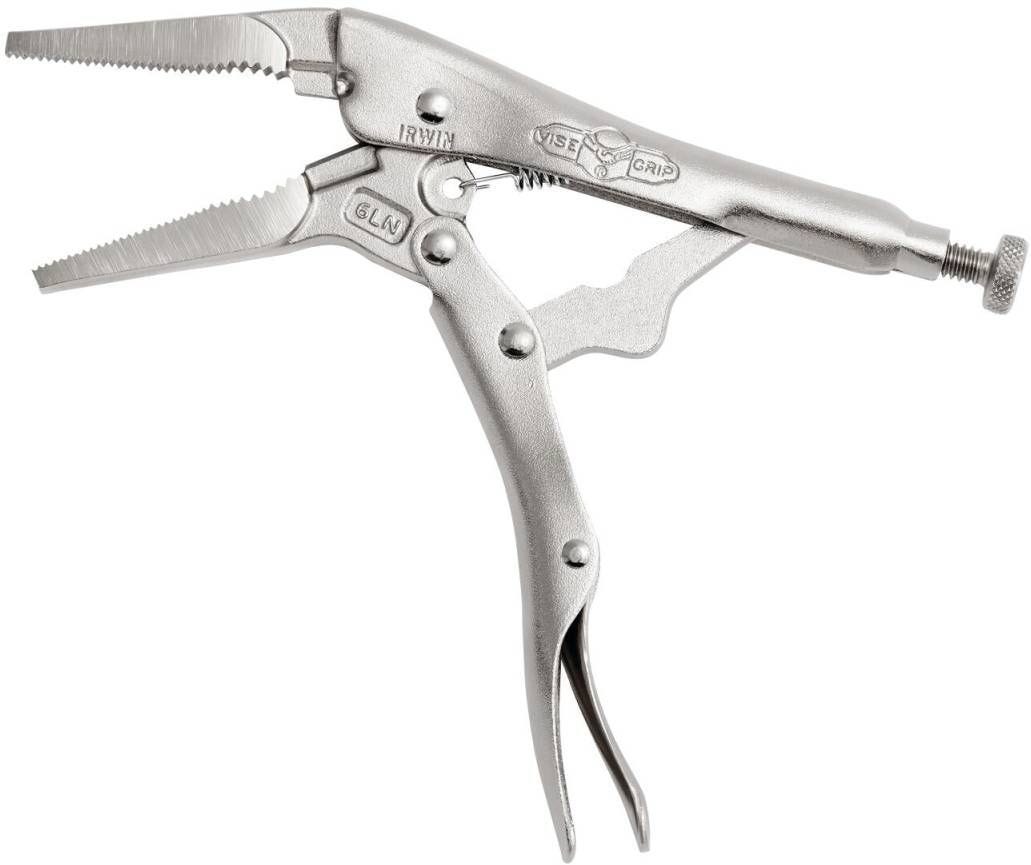 Irwin 1402L3 VISE-GRIP Original Locking Pliers Long Nose with Wire Cutter 6-in.
