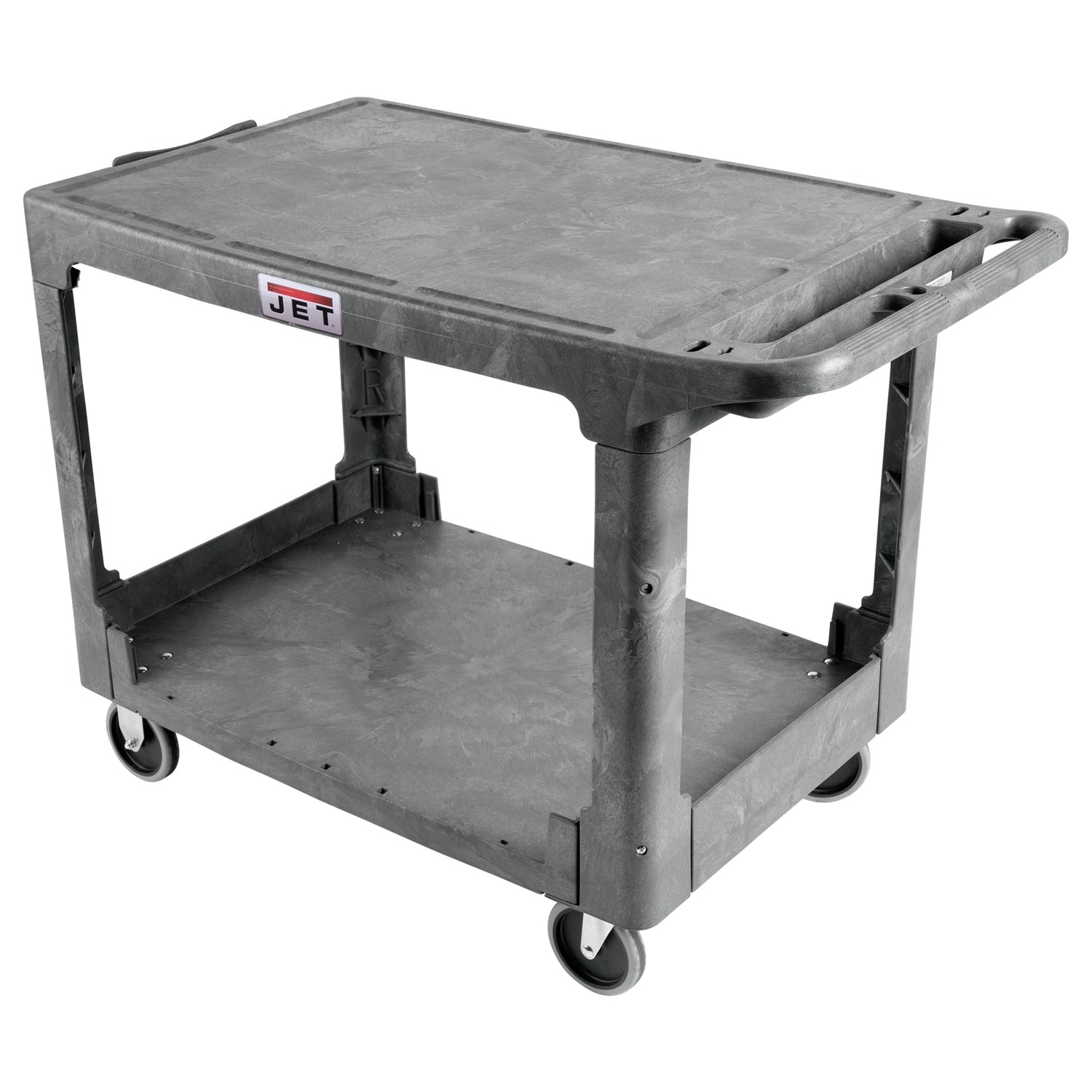 JET 141017 PUC-44x25, Resin Flat Top Utility Cart
