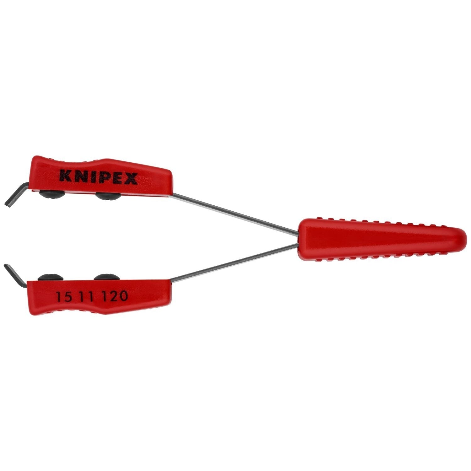 Knipex 15 11 120 Steel and Plastic Stripping Tweezers Magnetic Tips