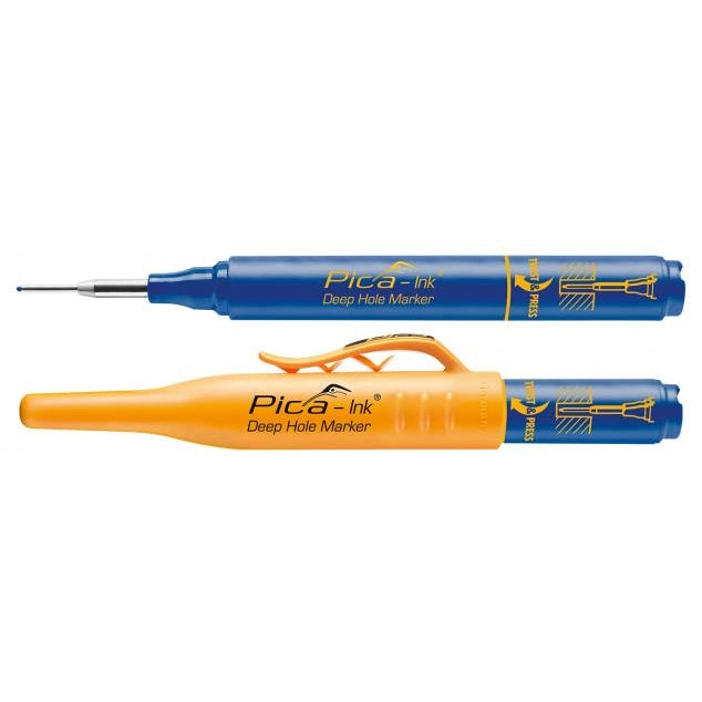 Pica Dry 150/41 Marker for Deep Holes, Blue