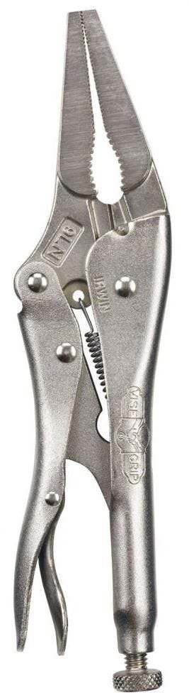 Irwin 1502L3 VISE GRIP Original Long Nose Locking Pliers with Wire Cutter 9-in.