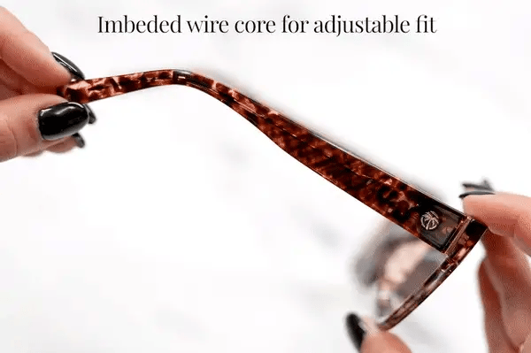 Heat Wave Carat White Sunglasses