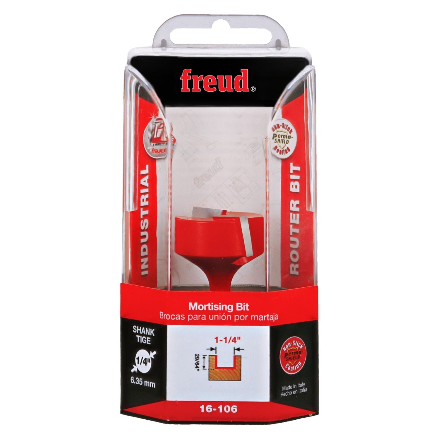 Freud 16-106 1-1/4 Spoilboard Surfacing & Mortising Router Bit