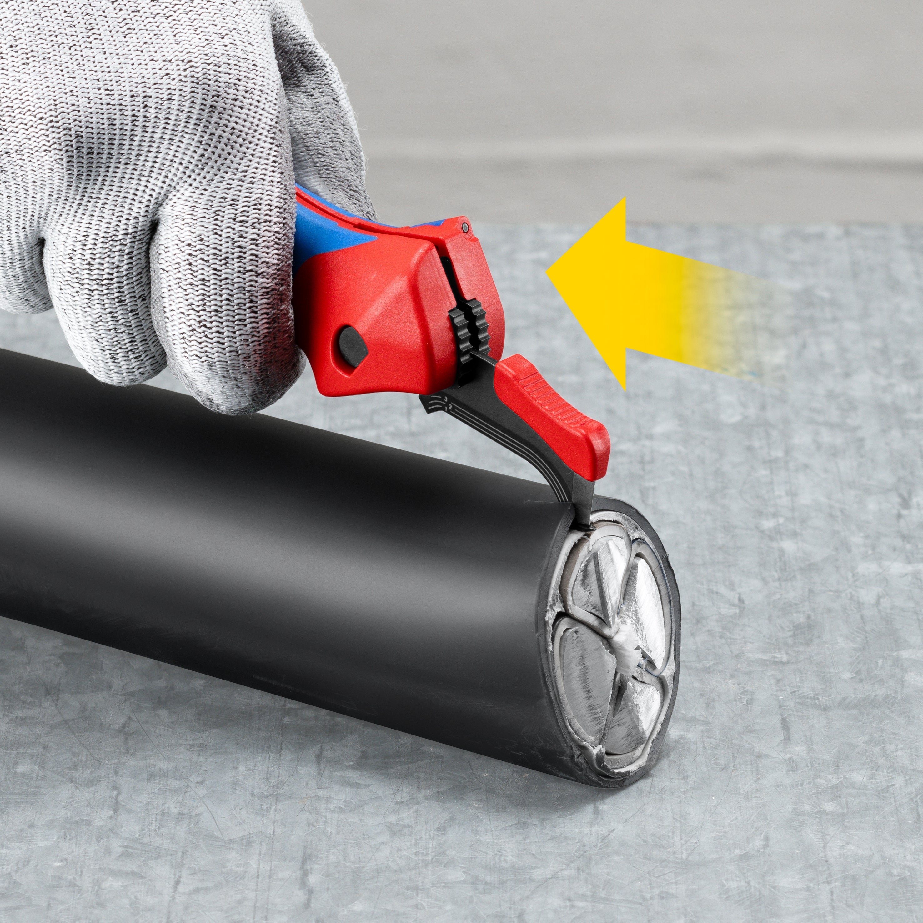 Knipex 16 50 145 Ratcheting Knife