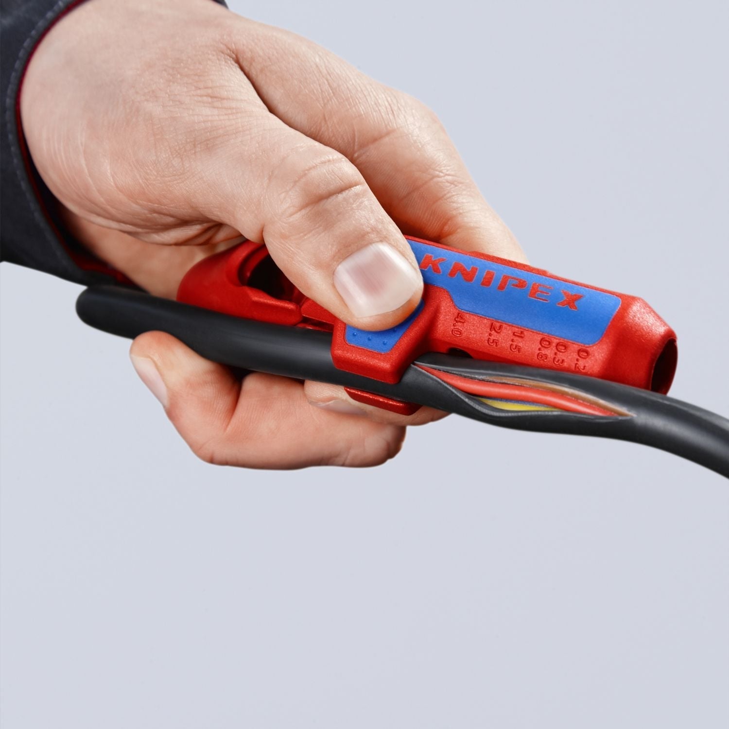 Knipex 16 95 02 SB KNIPEX ErgoStrip Universal Dismantling Tool, Left-Handed