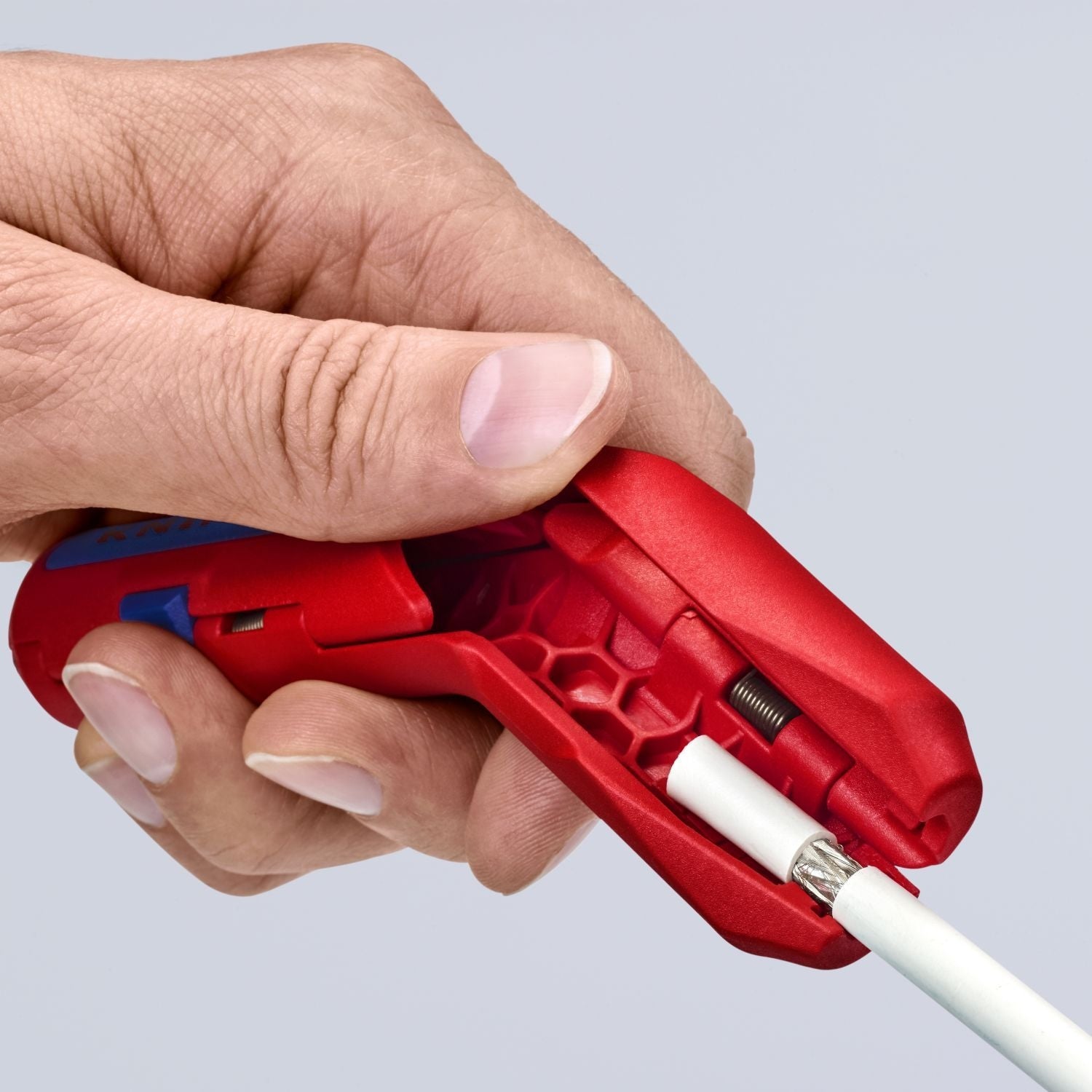 Knipex 16 95 02 SB KNIPEX ErgoStrip Universal Dismantling Tool, Left-Handed