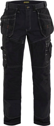 Blaklader 16001380 X1600 Pants, Black, 40W, 32L