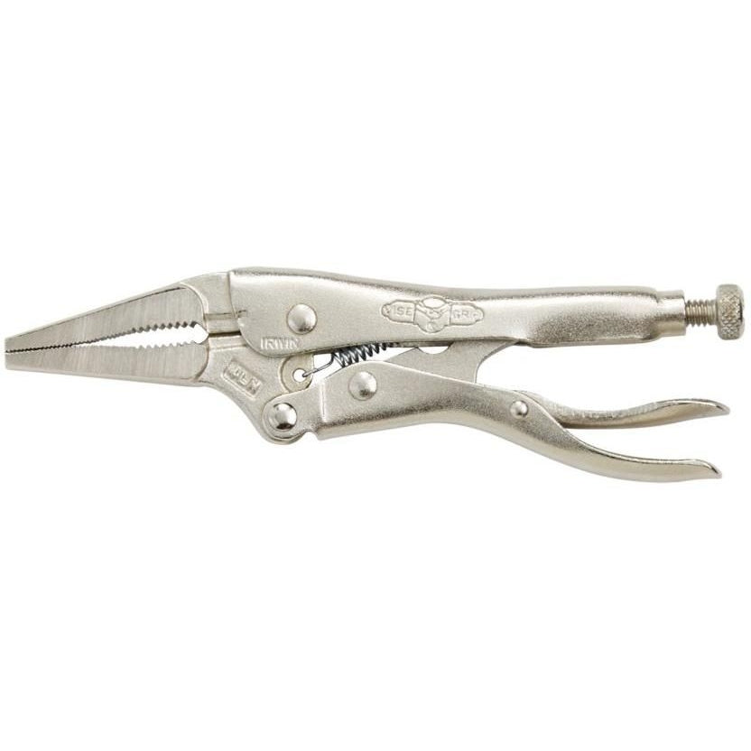 Irwin 1602L3 VISE-GRIP Original Long Nose Locking Pliers with Wire Cutter 4-in.