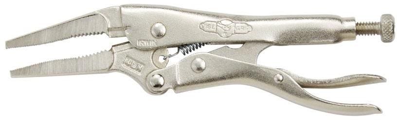 Irwin 1602L3 VISE-GRIP Original Long Nose Locking Pliers with Wire Cutter 4-in.