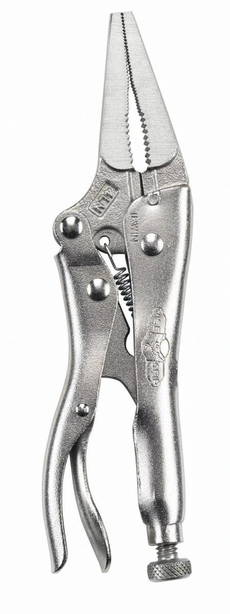 Irwin 1602L3 VISE-GRIP Original Long Nose Locking Pliers with Wire Cutter 4-in.