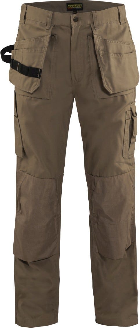 Blaklader 16301310 Bantam Work Pants with Utility Pockets, Antique Khaki