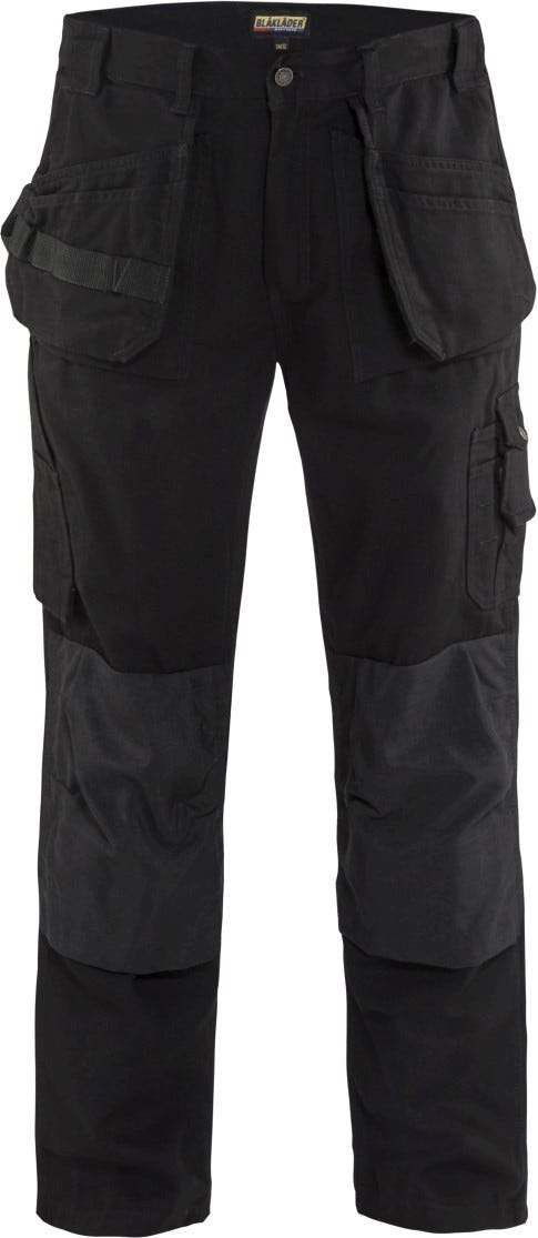 Blaklader 16301310 Bantam Work Pants with Utility Pockets, Black