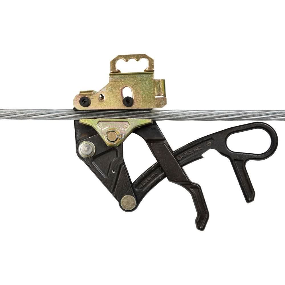 Klein Tools 16477-20 Wide Range Distribution Parallel Jaw Grip with Hot Latch