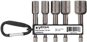 Vega 165MNCS5 5pc Magnetic Nutsetter Set (PROMO)