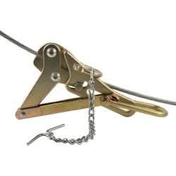 Klein Tools 16845CAT Chicago&reg; Grip Coated Guy Wire with Chain