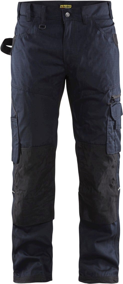 Blaklader 16901330 Ripstop Pants, Navy Blue