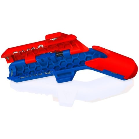 Knipex 16 95 03 SB ErgoStrip PV Wire Stripper - angle view